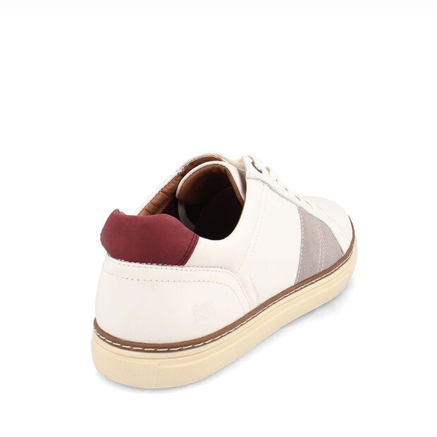 Zapatilla Urbana Bata Hombre Chester   , BLANCO APAGADO