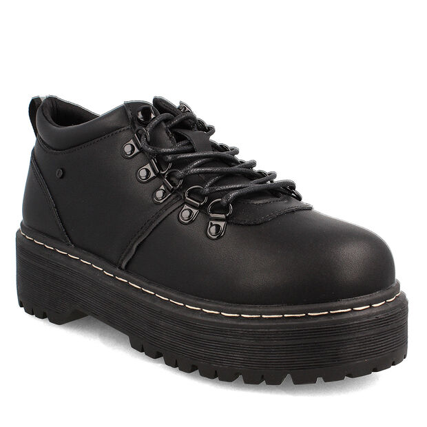 Zapato Escolar Ni&ntilde;a Teener Chris  , NEGRO