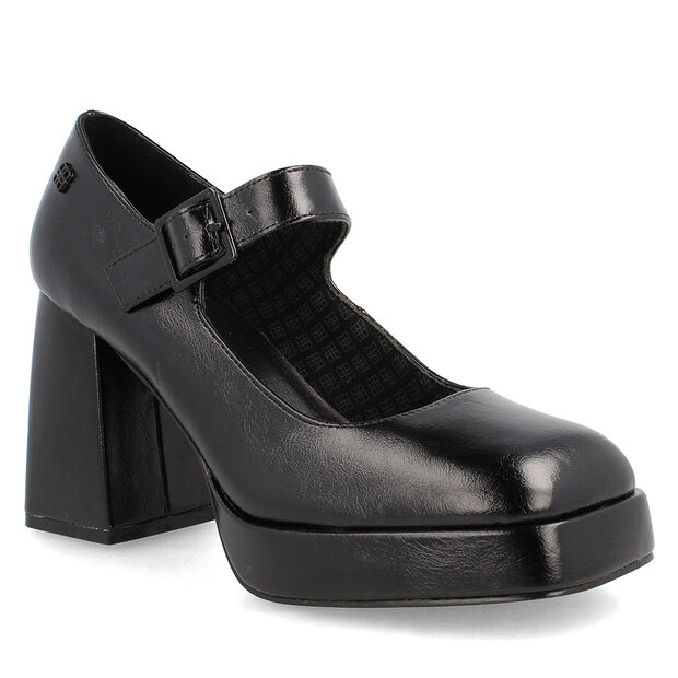 Zapato Mujer Bata Red Label Shein, NEGRO