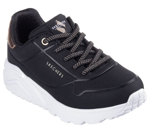 Zapatilla Ni&ntilde;a Skechers Uno Lite, NEGRO