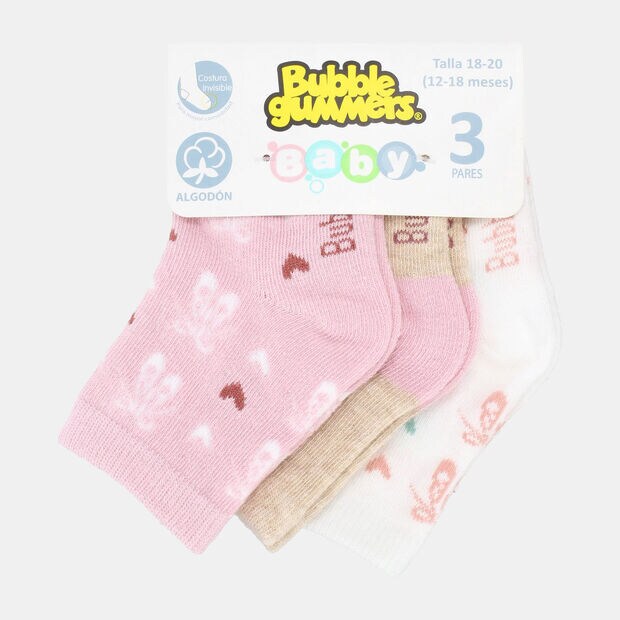 Calcetines Ni&ntilde;a Bubblegummers Ballerina , BURGUNDY (o BORGO&Ntilde;A)