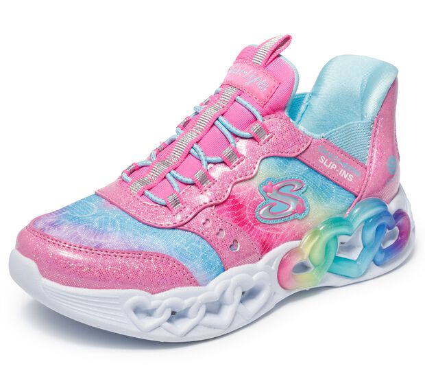 Zapatilla Ni&ntilde;a Skechers Infinite Heart Light   , BURGUNDY (o BORGO&Ntilde;A)