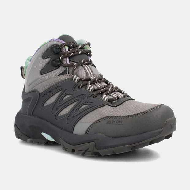 Bot&iacute;n Outdoor Mujer Weinbrenner X-Hiker Drift Hi , GRIS