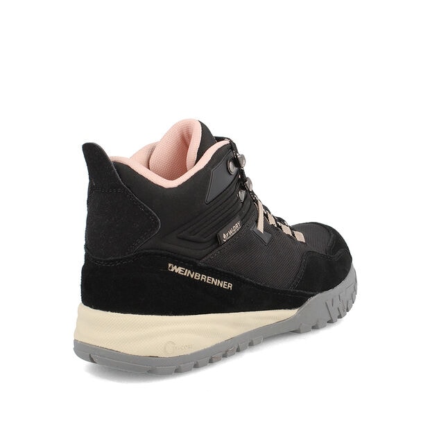 Bot&iacute;n Outdoor Mujer Weinbrenner Beagle Whisler Mid , NEGRO