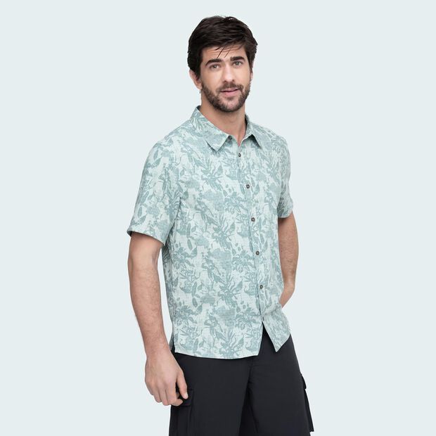 Camisa Hombre Weinbrenner Sangha   , AGUA