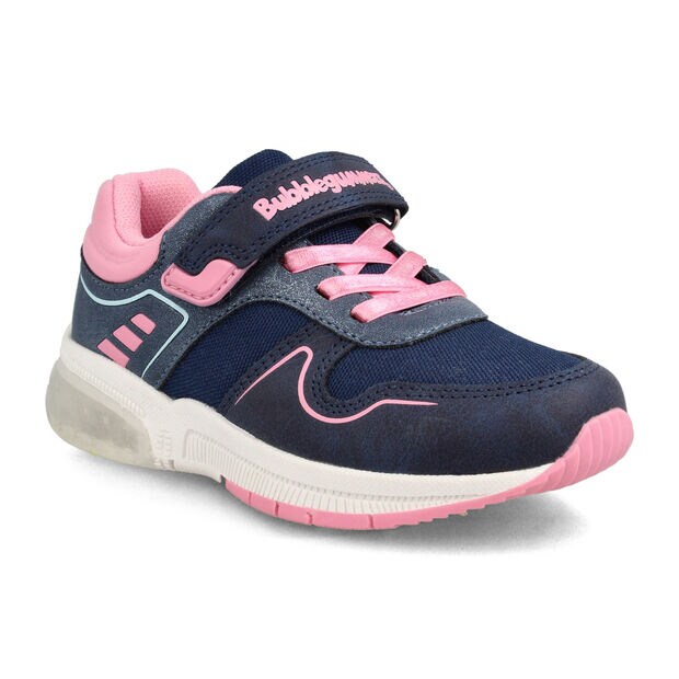 Zapatilla con Luces Ni&ntilde;a Bubblegummers Ocean, AZUL