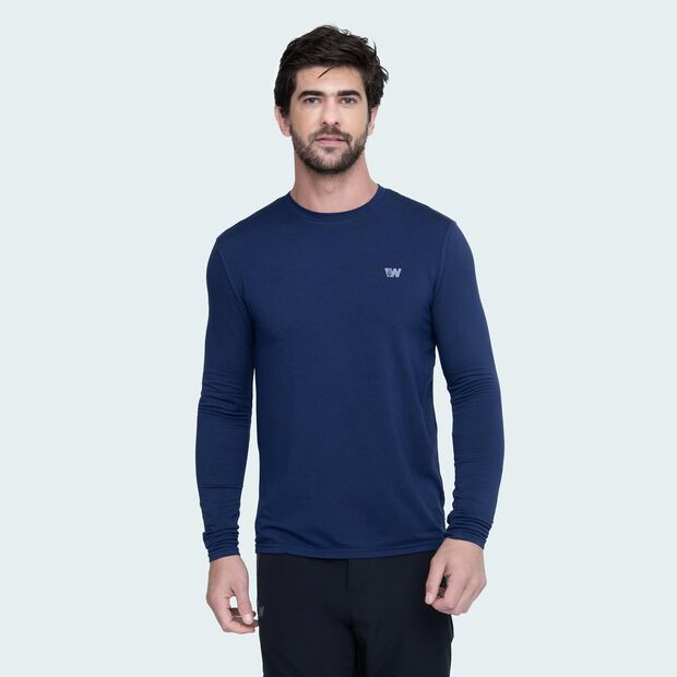 Polera Hombre Weinbrenner Calgary   , AZUL
