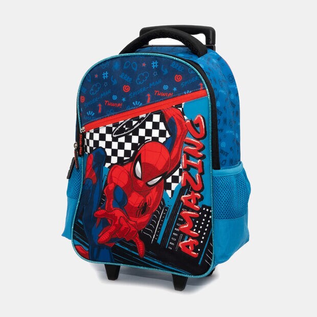 Mochila Ni&ntilde;o Bubblegummers Pack Spiderman, AZUL