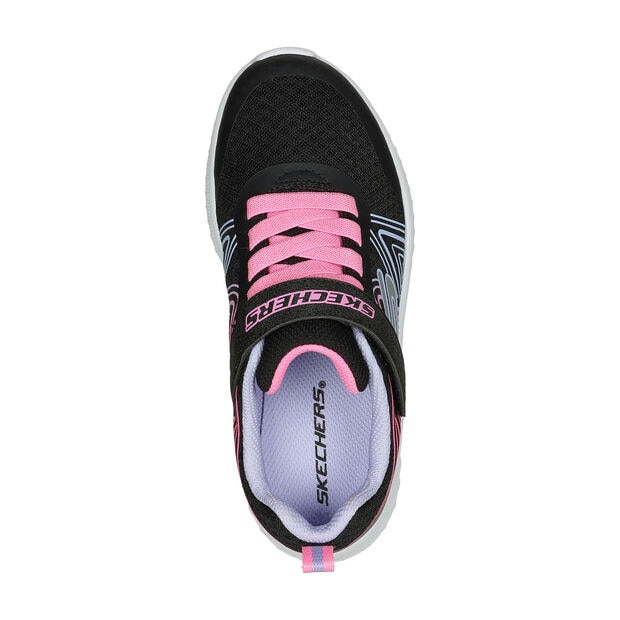 Zapatilla Ni&ntilde;a Skechers Microspec Plus    , NEGRO