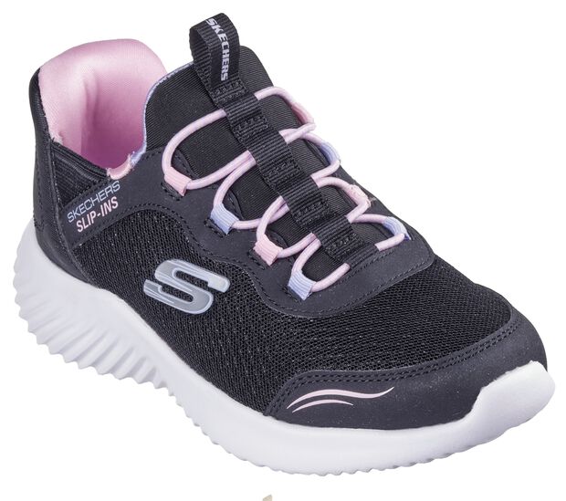 Zapatilla Ni&ntilde;a Skechers Bounder     , NEGRO