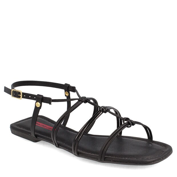 Sandalia Mujer Bata Red Label Jaylin, NEGRO