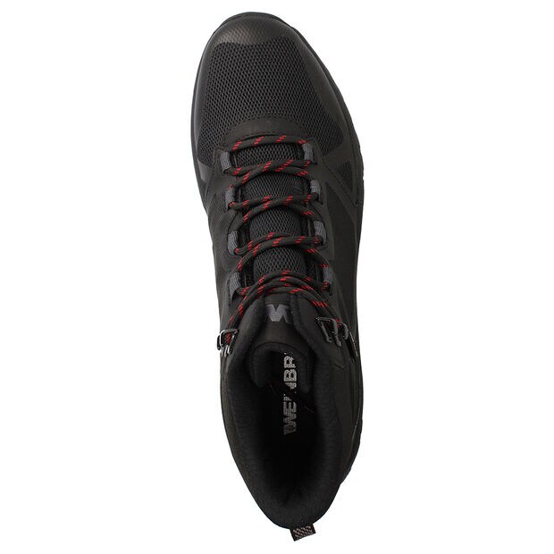 Bot&iacute;n Outdoor Weinbrenner Hombre Estonia Mid  , NEGRO