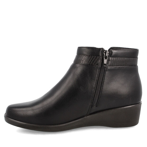 Bot&iacute;n Mujer Bata Comfit Newstar, NEGRO