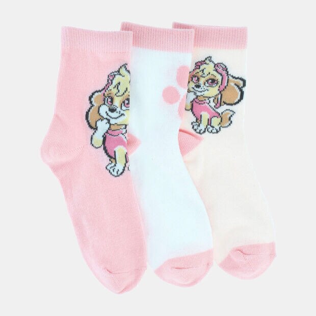 Calcetines Ni&ntilde;a Bubblegummers Cal Paw Patrol Rosa , BURGUNDY (o BORGO&Ntilde;A)