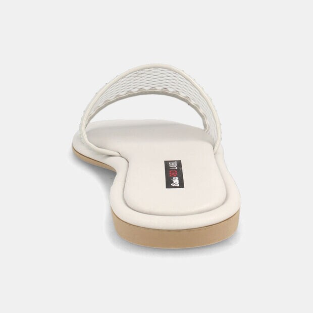Sandalia Mujer Bata Red Label Lucero, BLANCO
