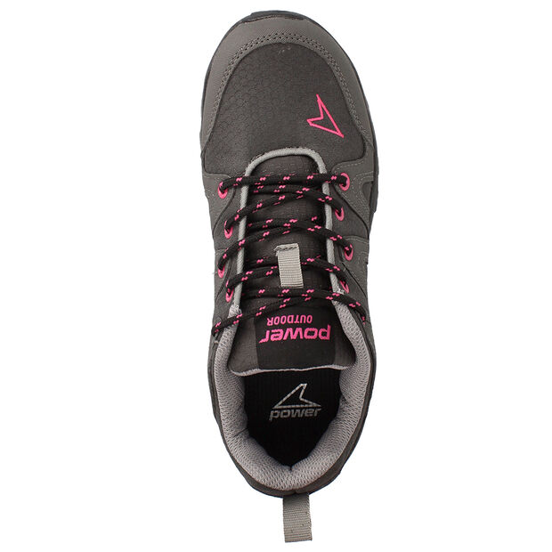 Zapatilla Deportiva Mujer Power Quest Lore Outdoor, GRIS CLARO