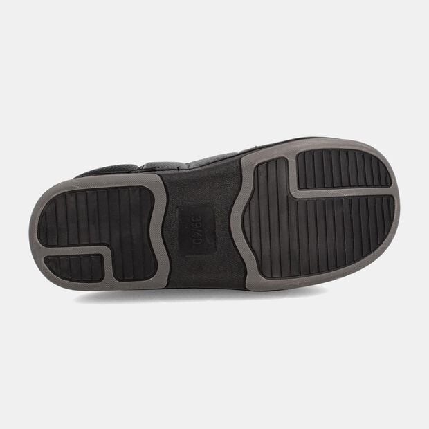 Pantufla Hombre Rogers, NEGRO