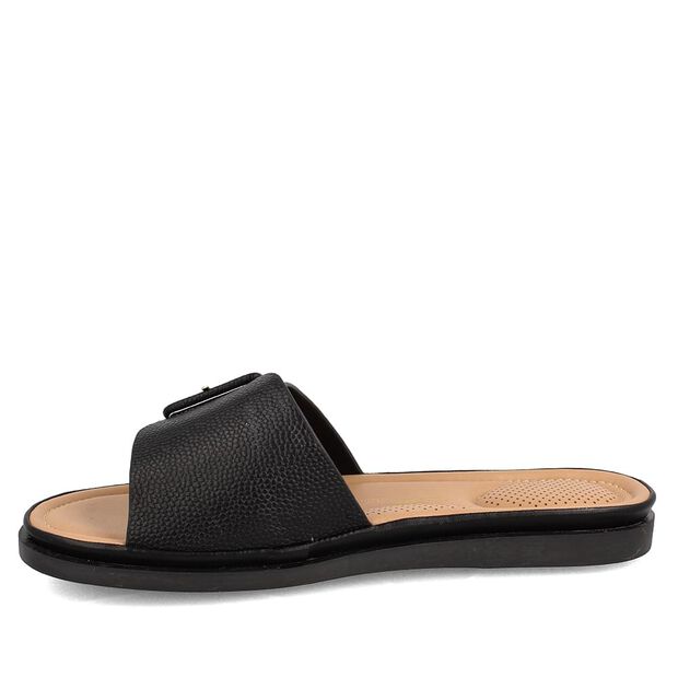 Sandalia Mujer Bata Comfit Carisslis, NEGRO
