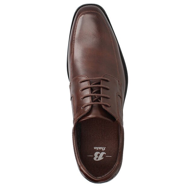 Zapato Hombre Bata Barnes cordones  , ARENA OSCURA