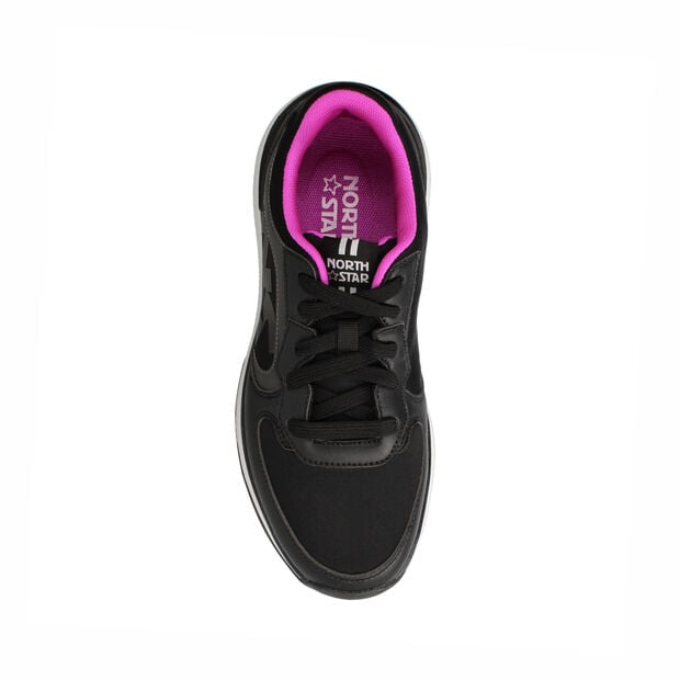 Zapatilla Mujer North Star Retro Rave, NEGRO