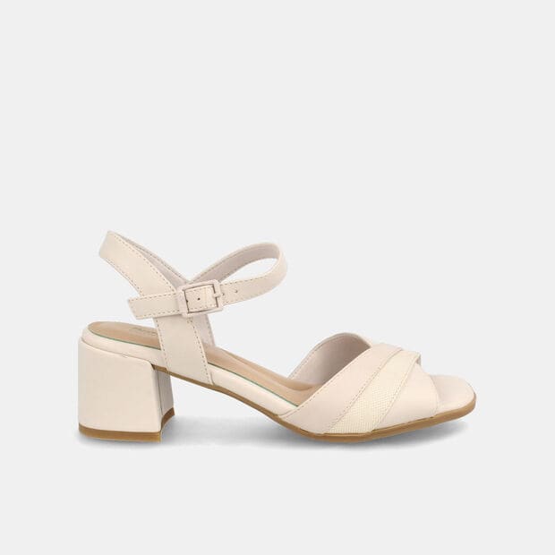 Sandalia Mujer Bata Comfit Federica, BLANCO BRILLANTE