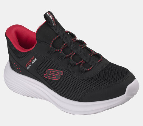Zapatilla Ni&ntilde;o Skechers Bounder Pro , NEGRO