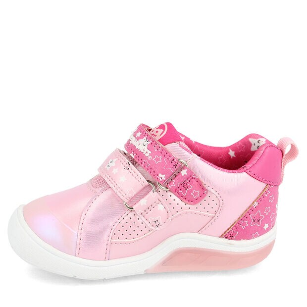 Zapatillas con Luces Ni&ntilde;a Bubblegummers Tokio     , BURGUNDY (o BORGO&Ntilde;A)