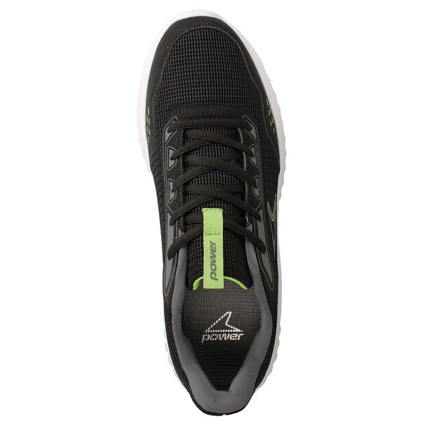 Zapatilla Deportiva Hombre Power Alter Running, NEGRO