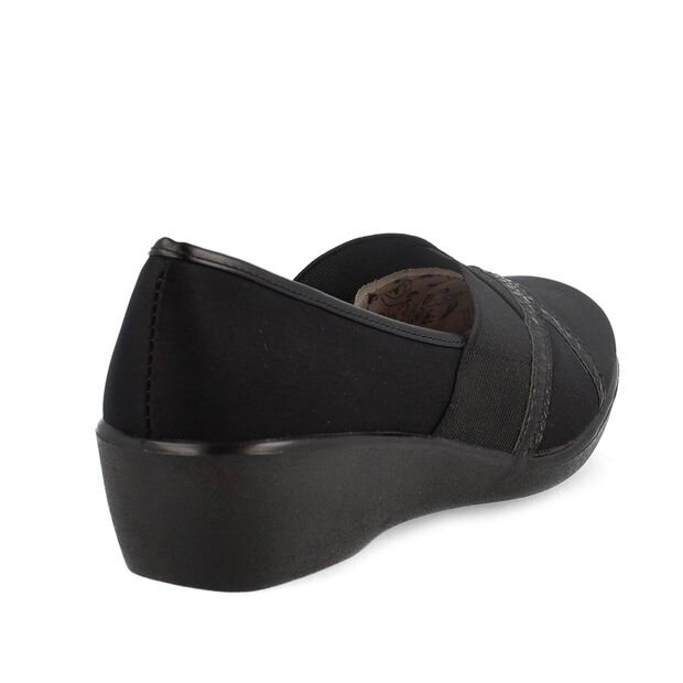 Mocasín Mujer Bata Comfit Newstar , NEGRO