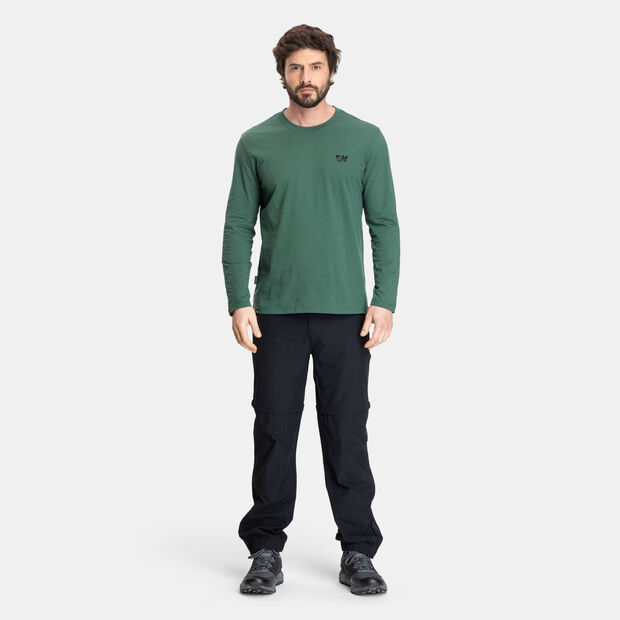 Polera Manga Larga Hombre Weinbrenner Mahe , AGUA