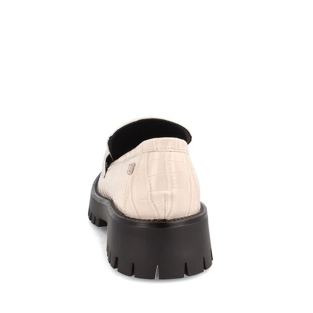 Mocas&iacute;n Mujer Bata Red Label Fatima , BLANCO