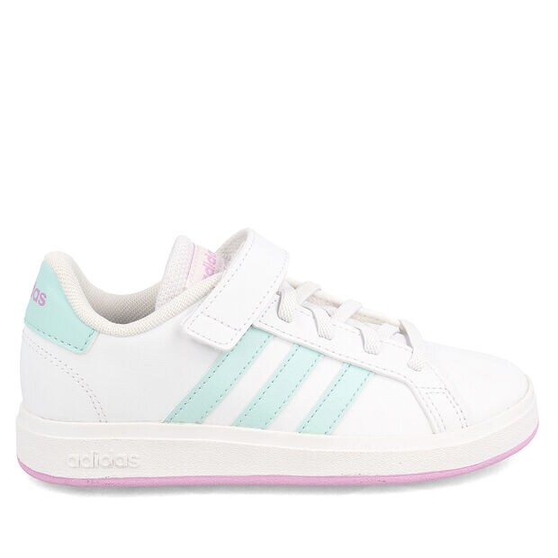 Zapatilla Ni&ntilde;a Adidas Grand Court 2 El K , BLANCO