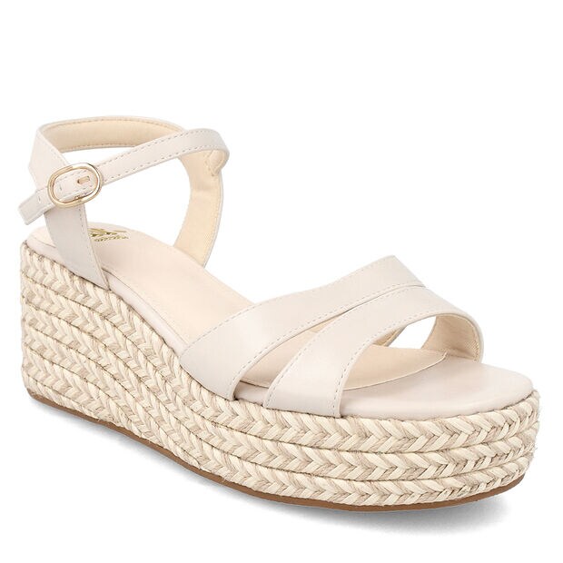 Sandalia Mujer Bata Coordelia, BLANCO BRILLANTE