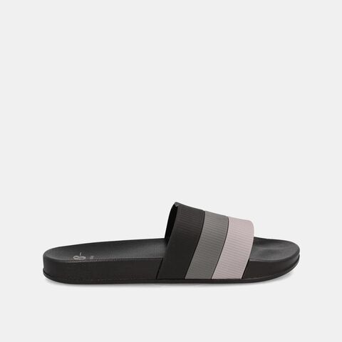 Sandalia Hombre Bata Slider Colores  , GRIS