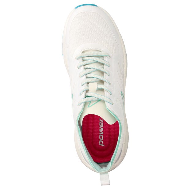 Zapatilla Deportiva Mujer Power Reise Walking , BLANCO