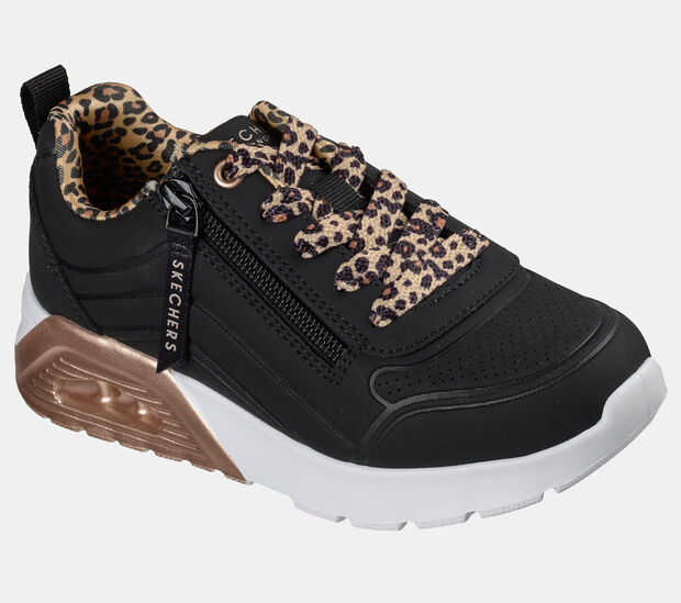 Zapatilla Ni&ntilde;a Skechers Uno Lite 2.0, NEGRO