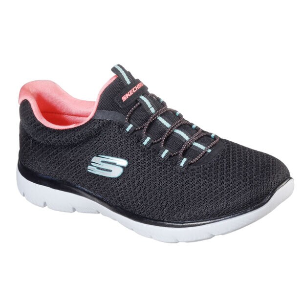 Zapatilla Deportiva Mujer Skechers Summits  , NEGRO