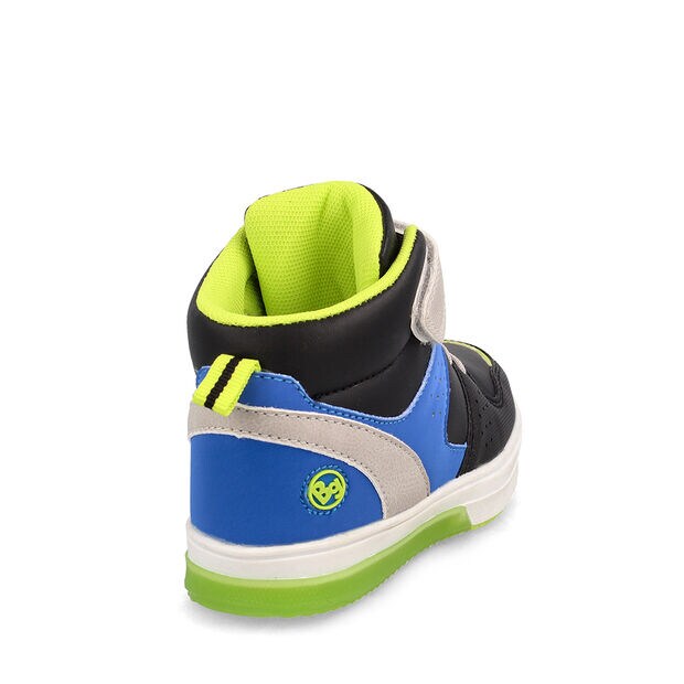 Zapatilla Con Luces Ni&ntilde;o Bubblegummers Neon   , NEGRO