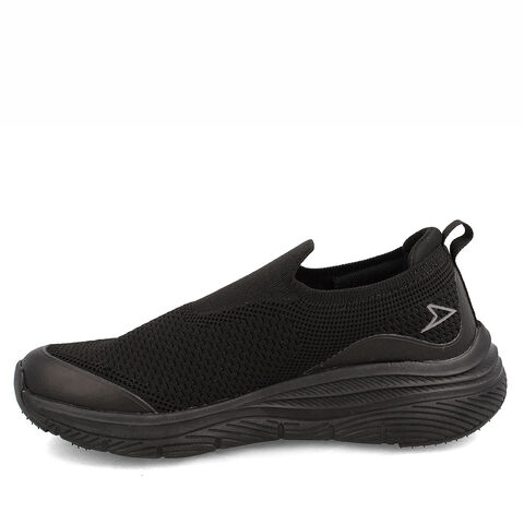 Zapatilla Deportiva Mujer Power Helca Walking , NEGRO