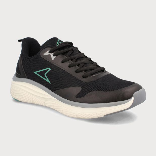 Zapatilla Deportiva Hombre Power Helca Walking  , NEGRO