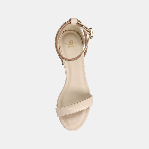 Sandalia Mujer Bata Damas, BLANCO