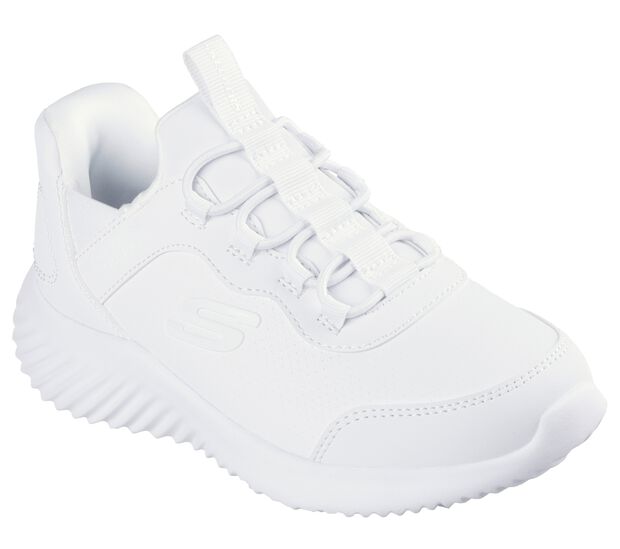 Zapatilla Ni&ntilde;a Skechers Bounder Elite-Studiez, BLANCO