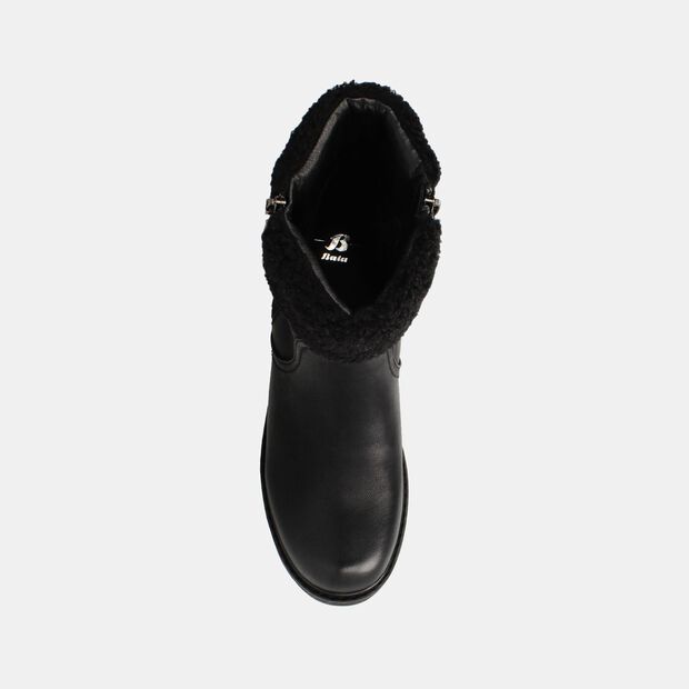 Bot&iacute;n Mujer Bata Trixie, NEGRO