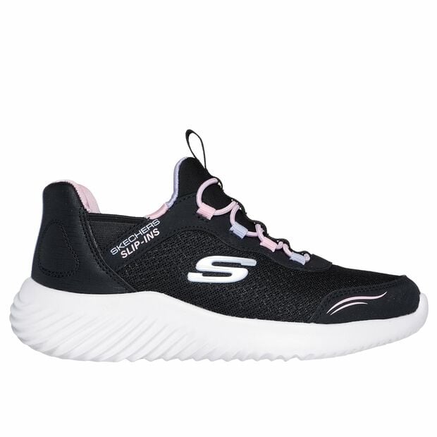 Zapatilla Ni&ntilde;a Skechers Bounder     , NEGRO