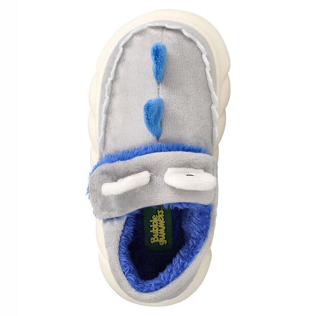 Pantufla Ni&ntilde;o Bubblegummers Cocodrilo Slippers  , GRIS