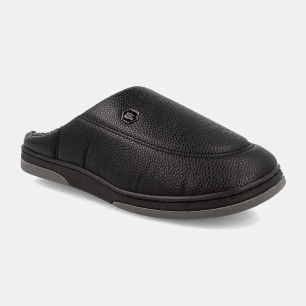 Pantufla Hombre Rogers, NEGRO