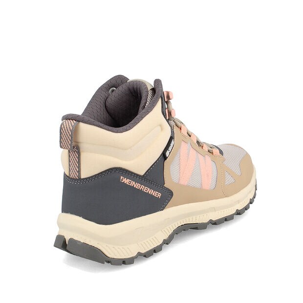 Bot&iacute;n Outdoor Mujer Weinbrenner Estonia Mid  , AMARILLO