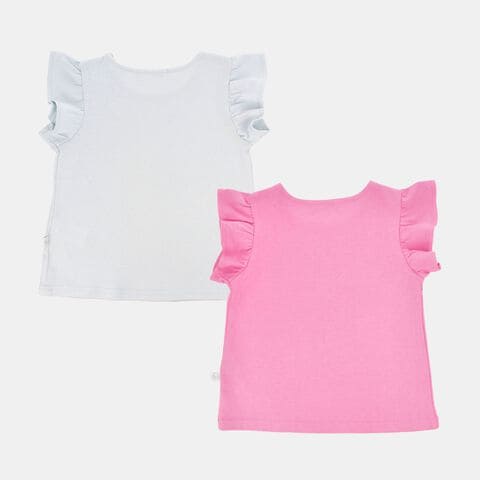 Polera Manga Corta Ni&ntilde;a Bubblegummers Kota, AZUL