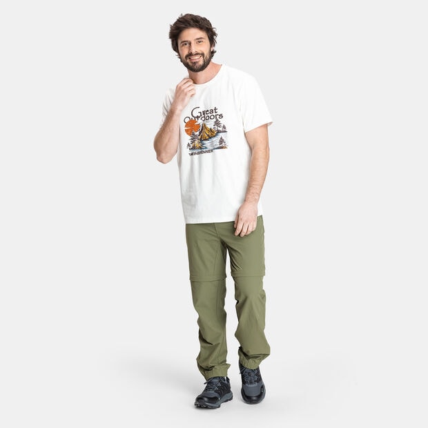 Polera Manga Corta Hombre Weinbrenner Lircay , MULTICOLOR