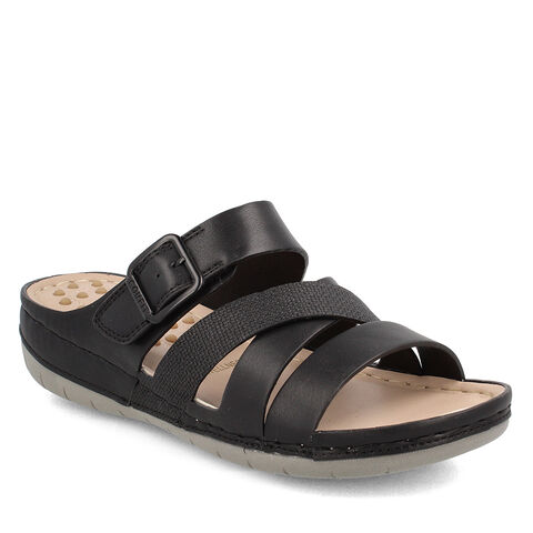 Sandalia Mujer Bata Comfit Cuyler, NEGRO